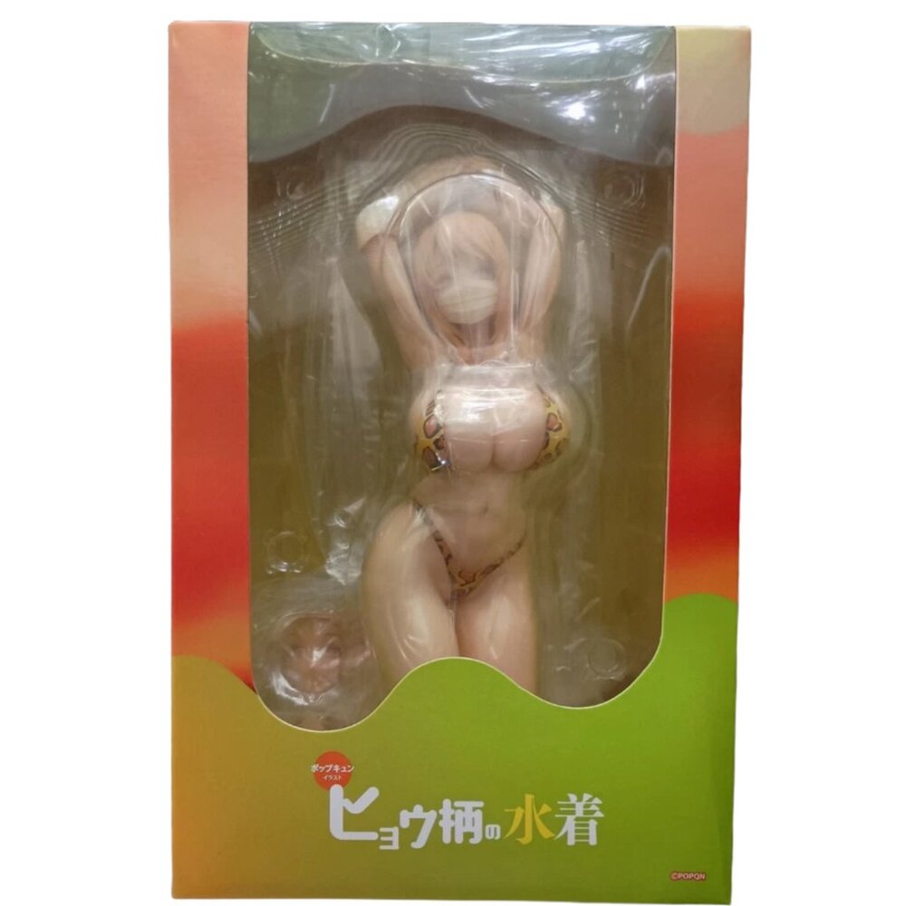 POPQN Illustration Leopard Print Swimsuit 1/6 Scale Figure | Anime Collectible